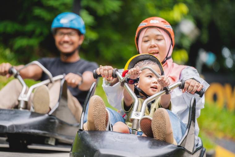Skyline Luge Singapore Activity