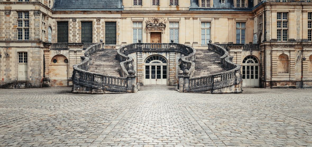 Chateau De Fontainebleau Ile De France Photograph by Panoramic