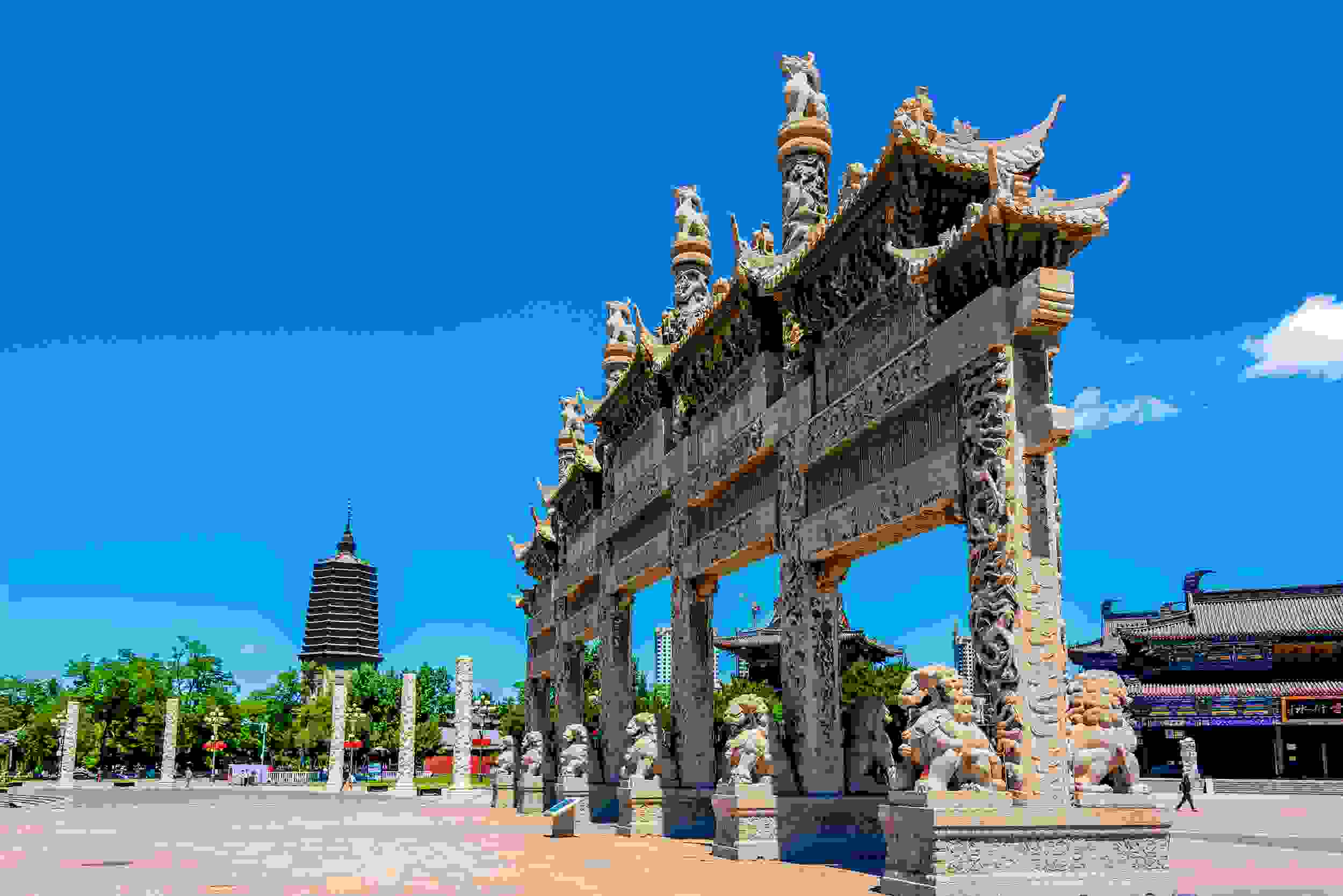 Chinese Octagon Pagoda! Minecraft Map