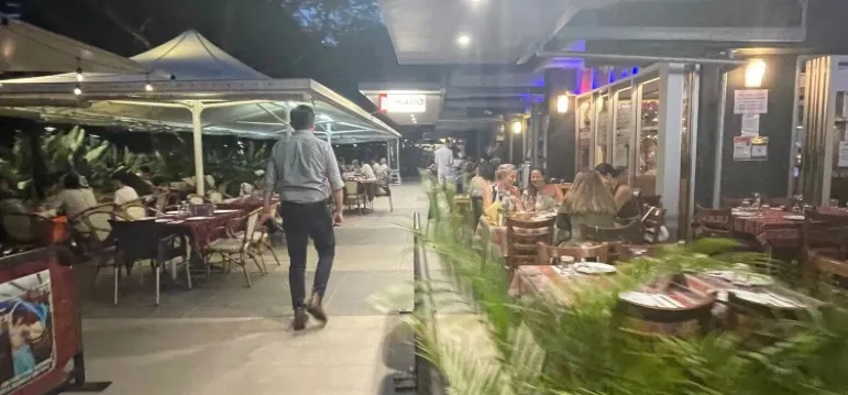 beer garden menu southbank