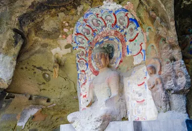 Wanfotang Rock Cave Popular Attractions Photos