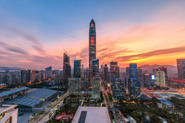Shenzhen Ping An Financial Center Skyline Observation Deck