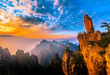 Huangshang Mountain Popular Attractions Photos