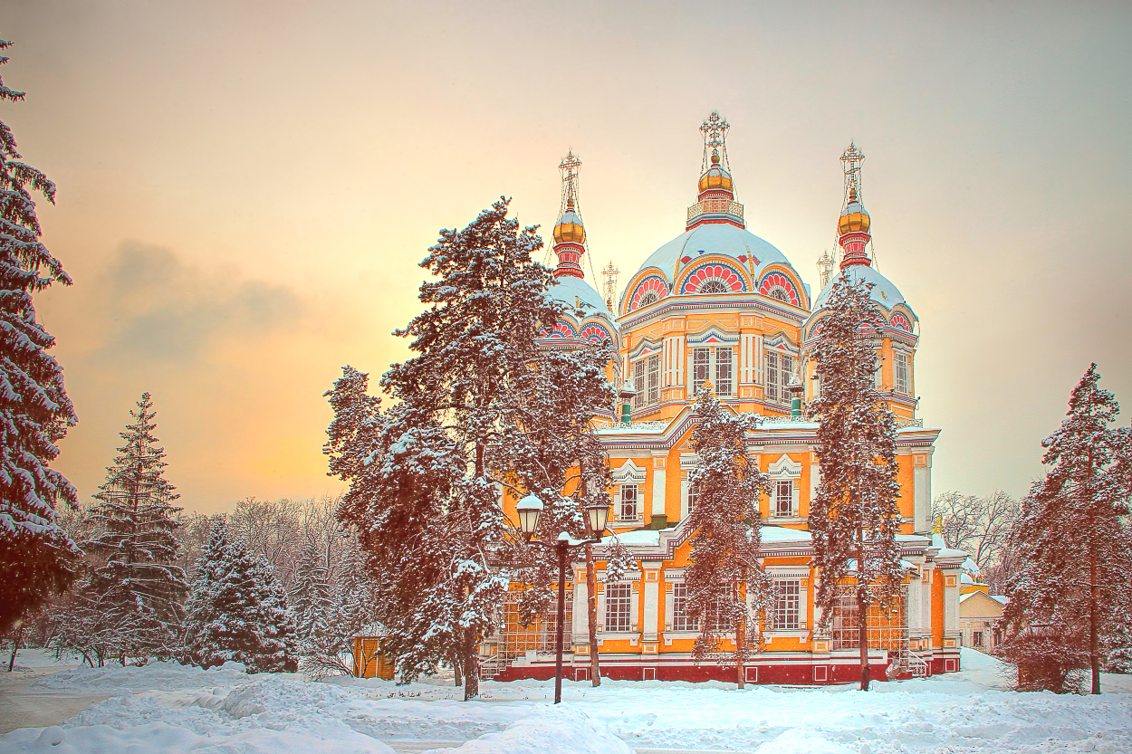 阿拉木图ascension cathedral攻略,阿拉木图ascension cathedral门票