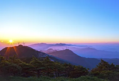 Jiugong Mountains Popular Attractions Photos