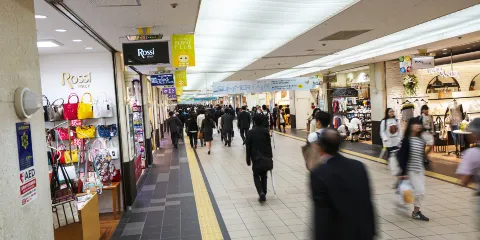 札幌站前通地下步行空間