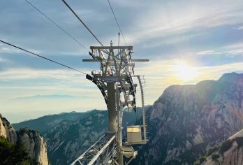 Mount Hua Beifeng Cableway Popular Attractions Photos