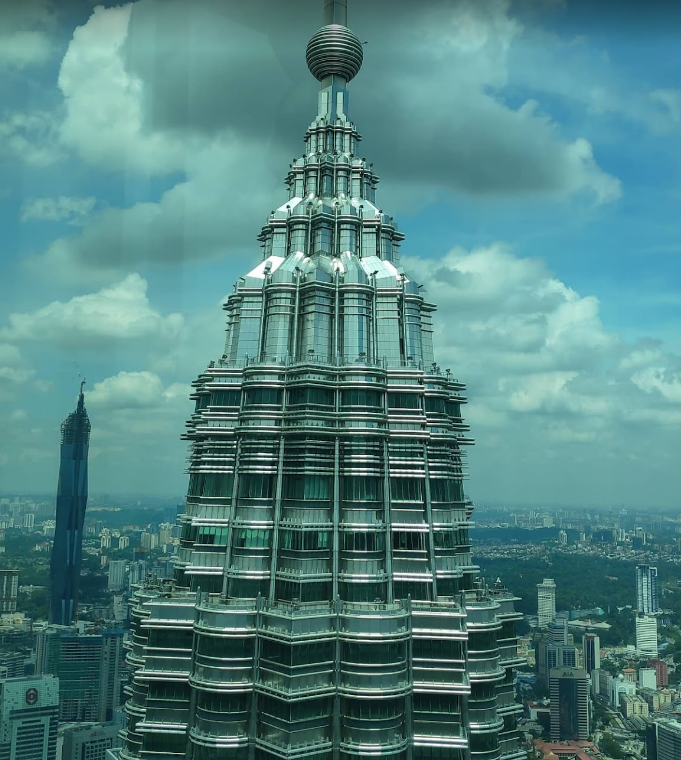 petronas towers top