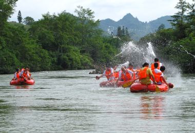 Libo Shuichun River Rafting Popular Attractions Photos