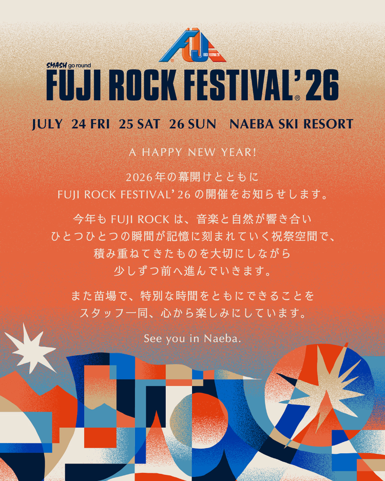 日本湯澤町 · FUJI ROCK FESTIVAL’26