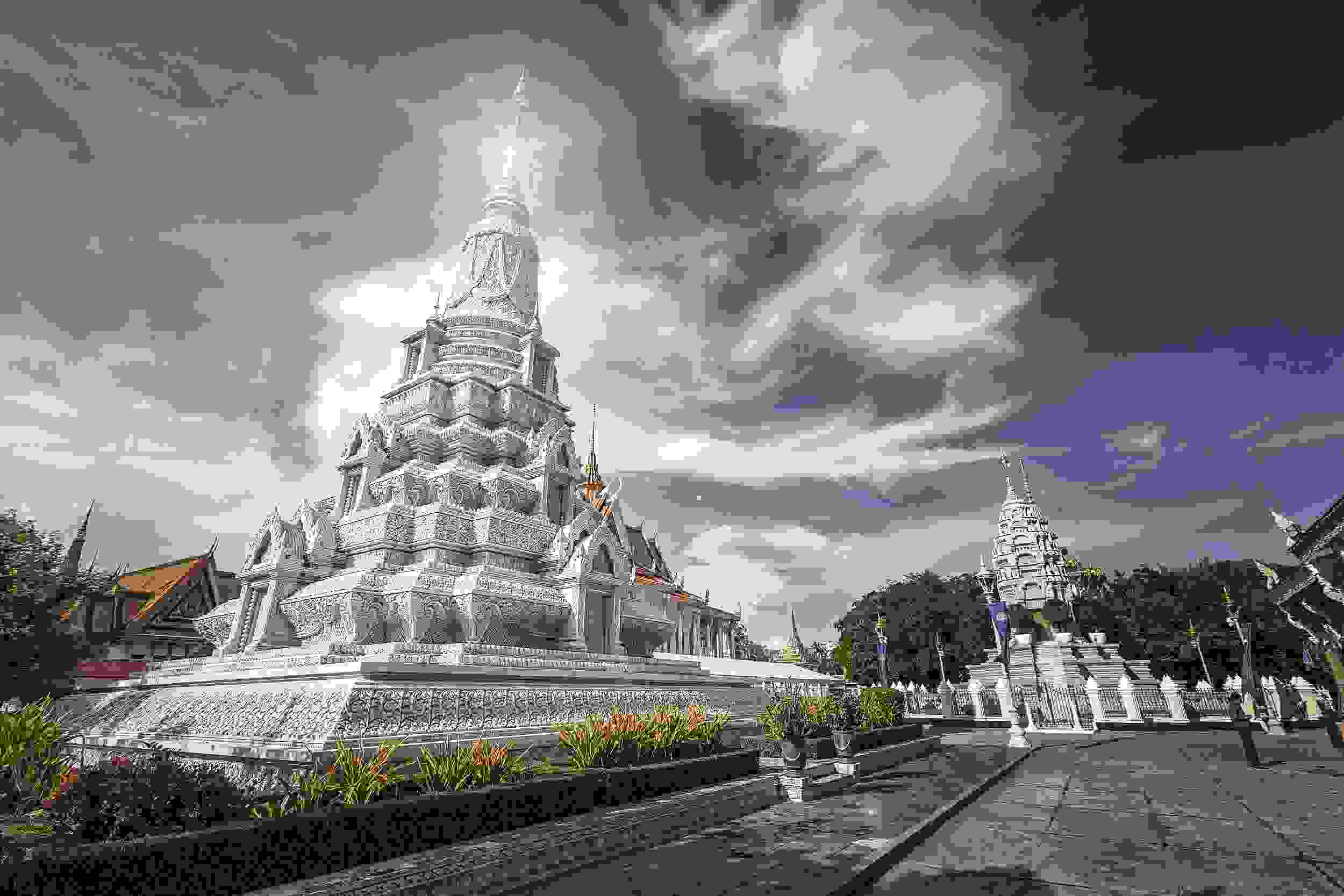 Preah Ang Dorng Kal across from Royal Palace in Phnom Penh city 