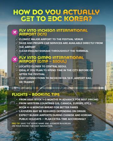 韓國仁川 · EDC Korea 2026 （Electric Daisy Carnival Korea）