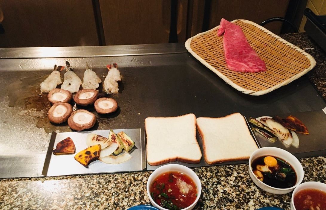 Kobe Teppanyaki Hakushu Reviews: Food 