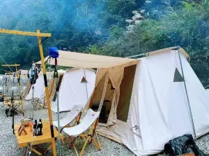 馬岔河温泉帳篷露營地