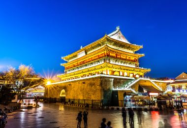Drum Tower of Xi'an Popular Attractions Photos