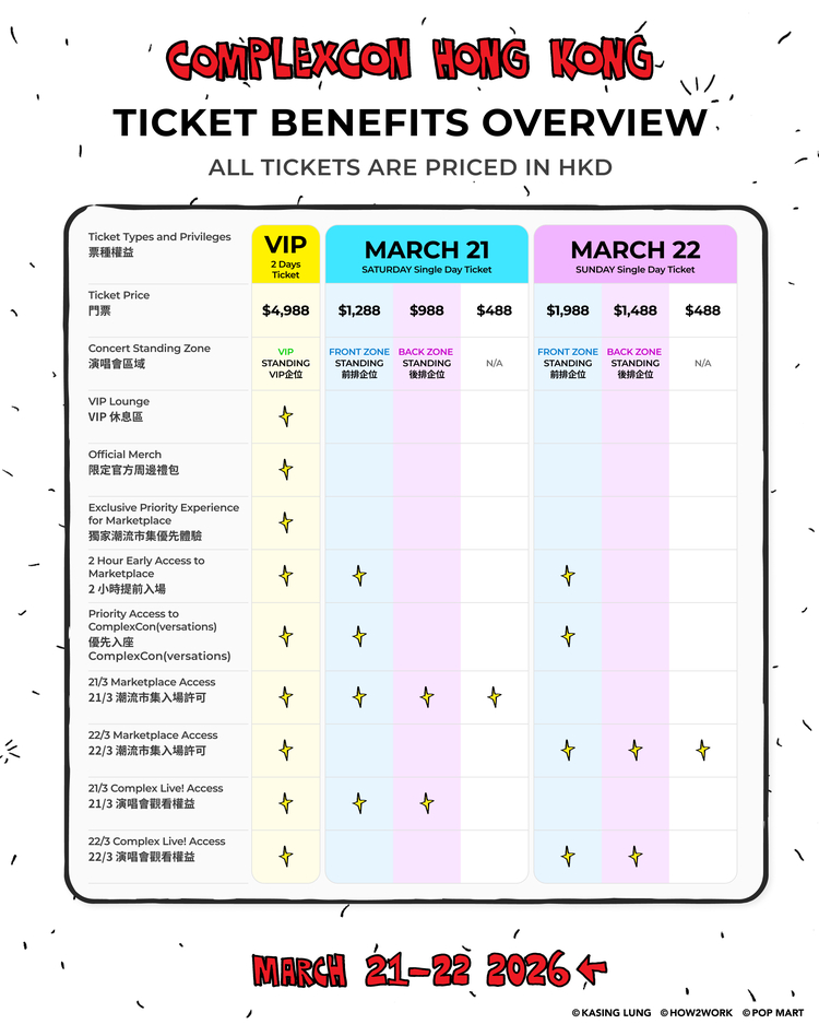ComplexCon Hong Kong 2026