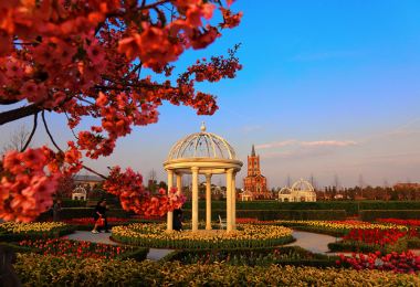 Love Flower Town of China Popular Attractions Photos