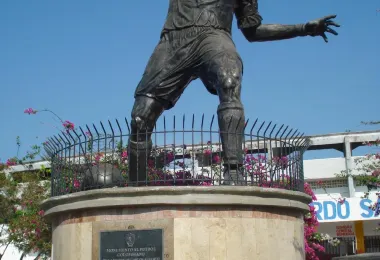 Carlos "El Pibe" Valderrama Statue 熱門景點照片
