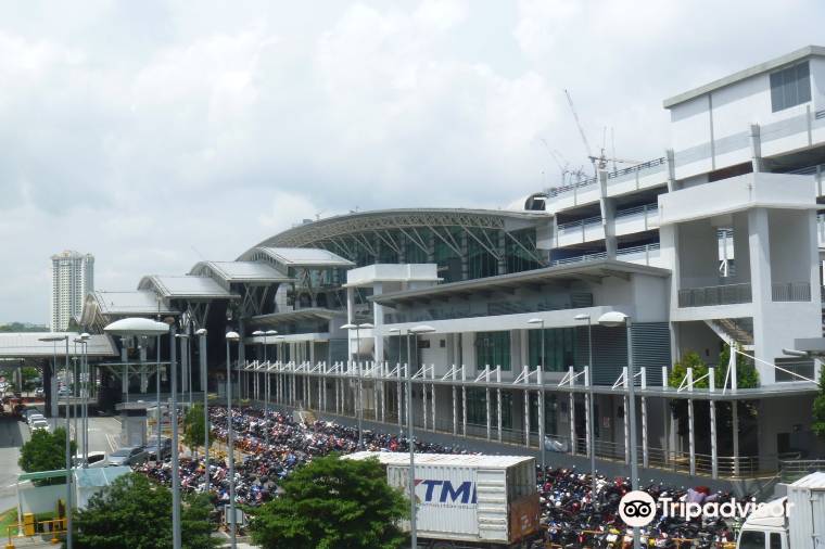 View of Johor Bahru Sentral Railway Station