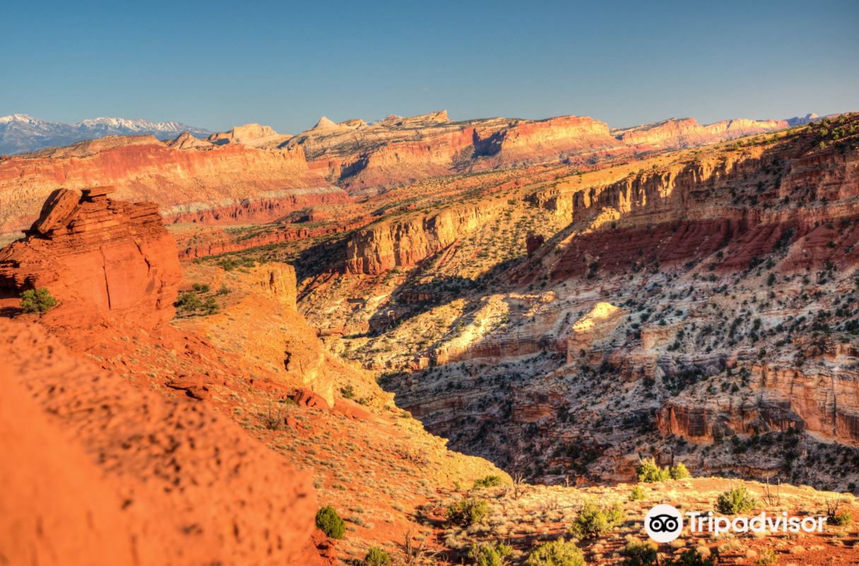 sunset point capitol reef