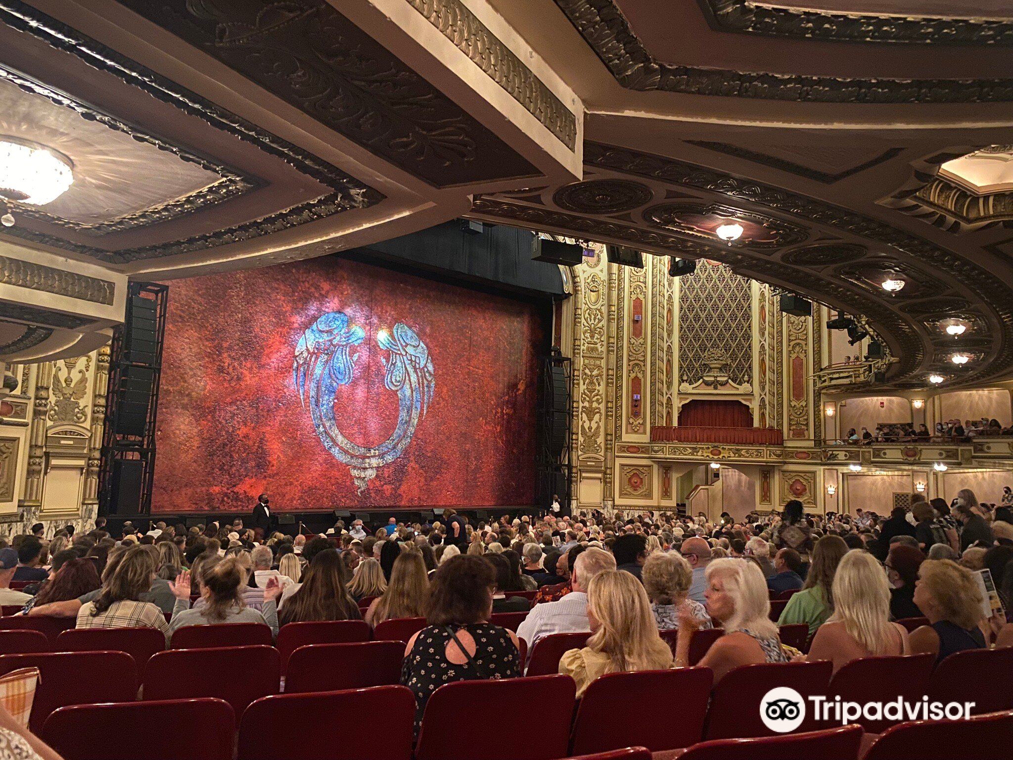 Cadillac Palace Theatre Seating View Cabinets Matttroy 9657