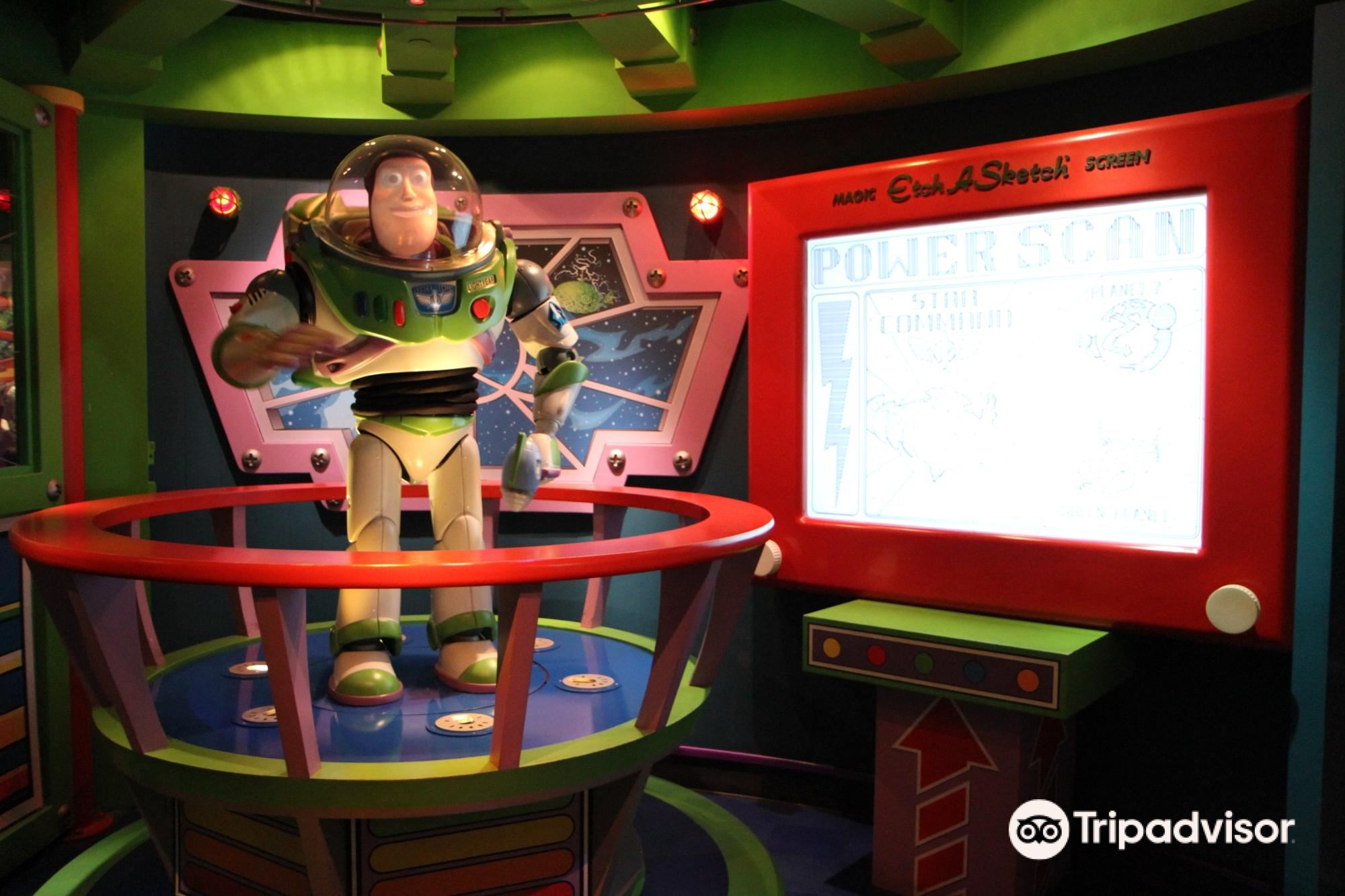 buzz lightyear astro blasters ride