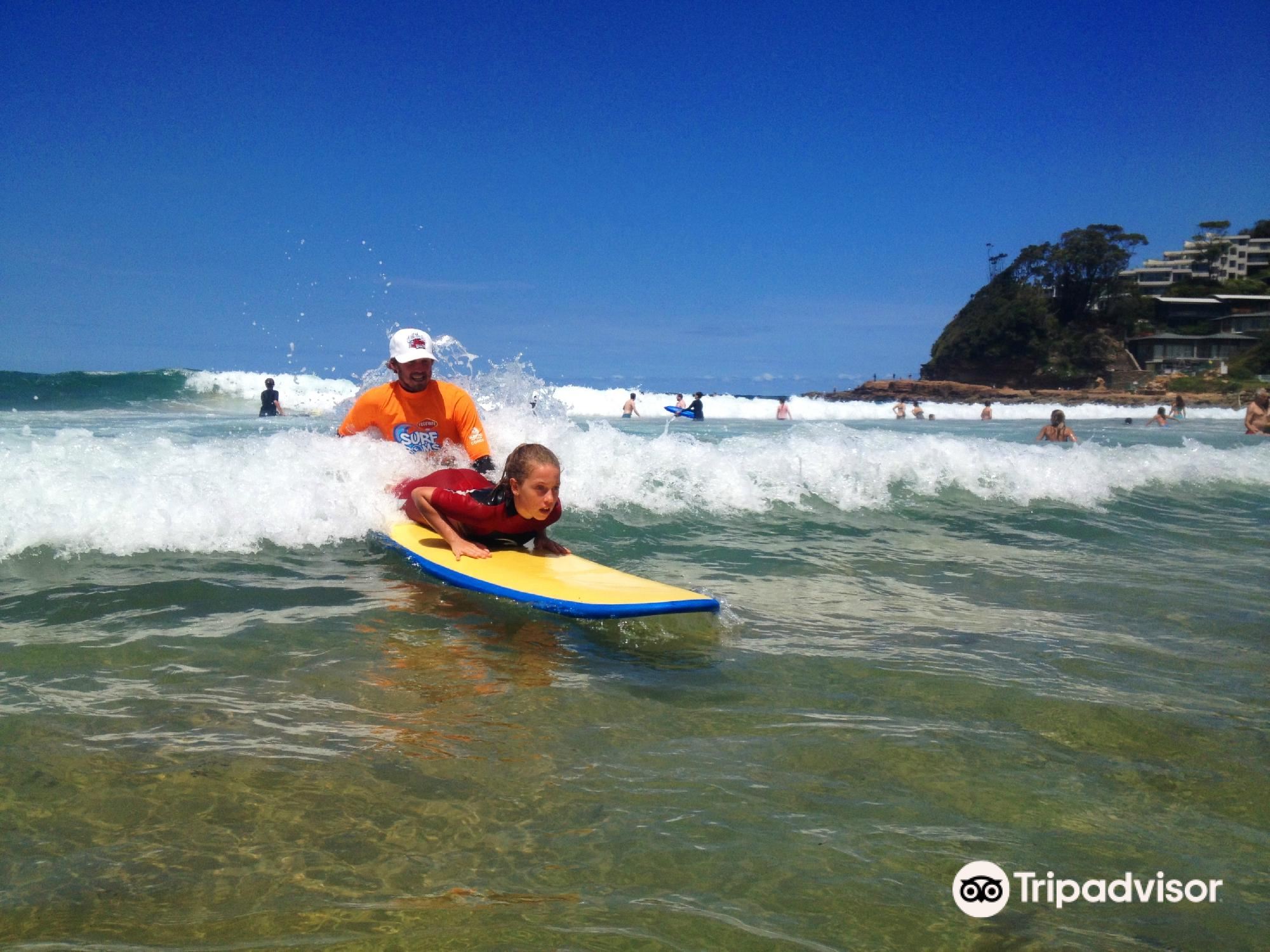 avoca learn to surf