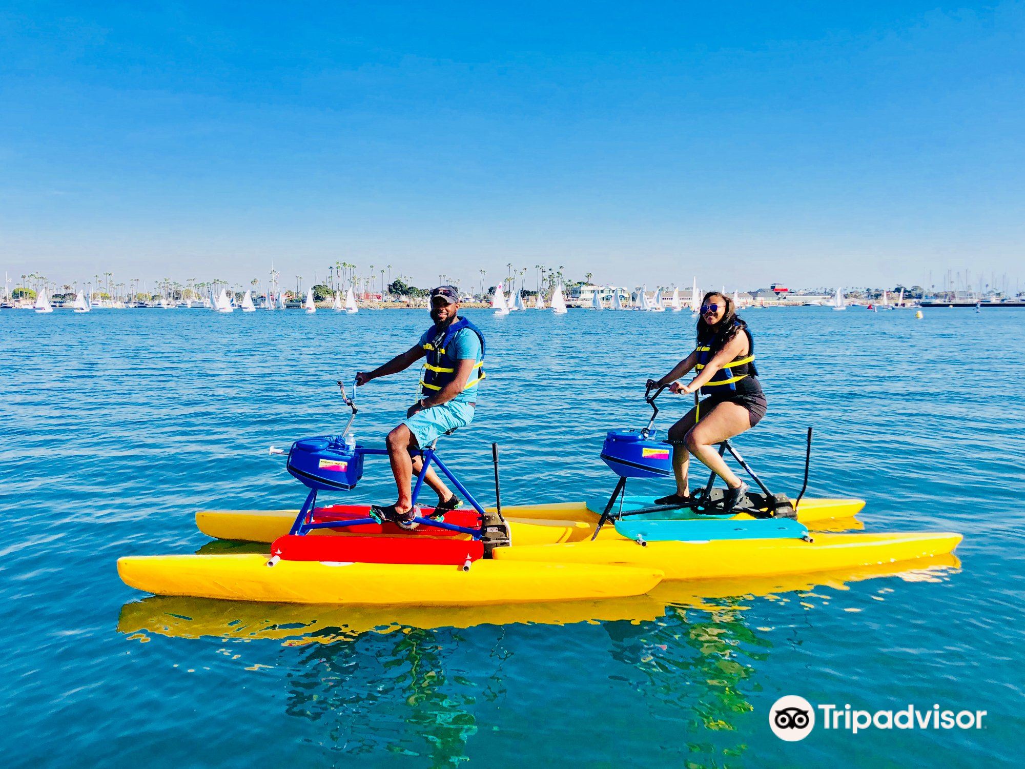 paddle bike long beach