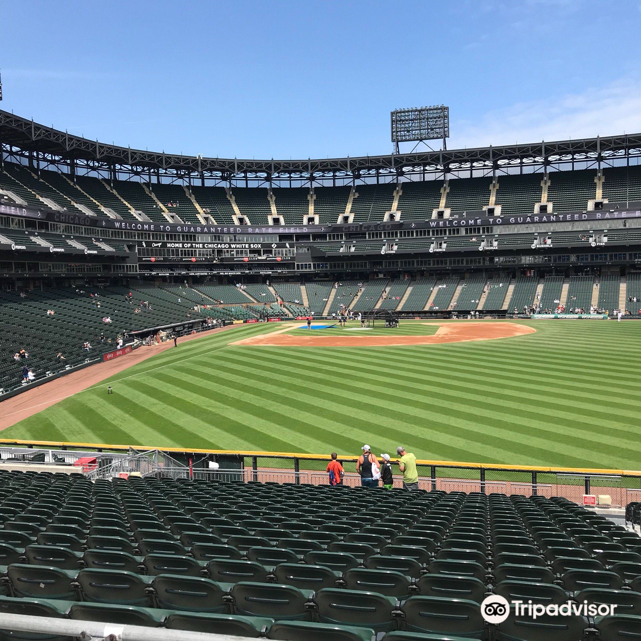 White Sox Stadium Chicago Canvas Guaranteed Rate Field -  Hong Kong