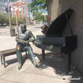 Oscar Peterson Statue