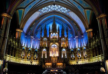 Notre-Dame Basilica of Montreal Popular Attractions Photos