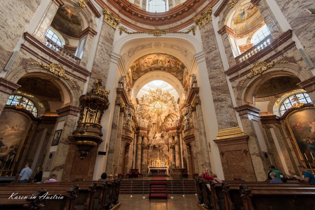 ウィーン カールス教会 評判 案内 トリップドットコム