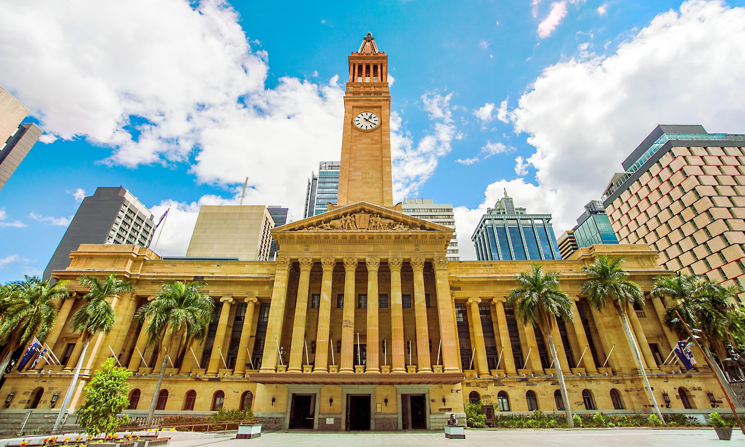 brisbane city hall visit