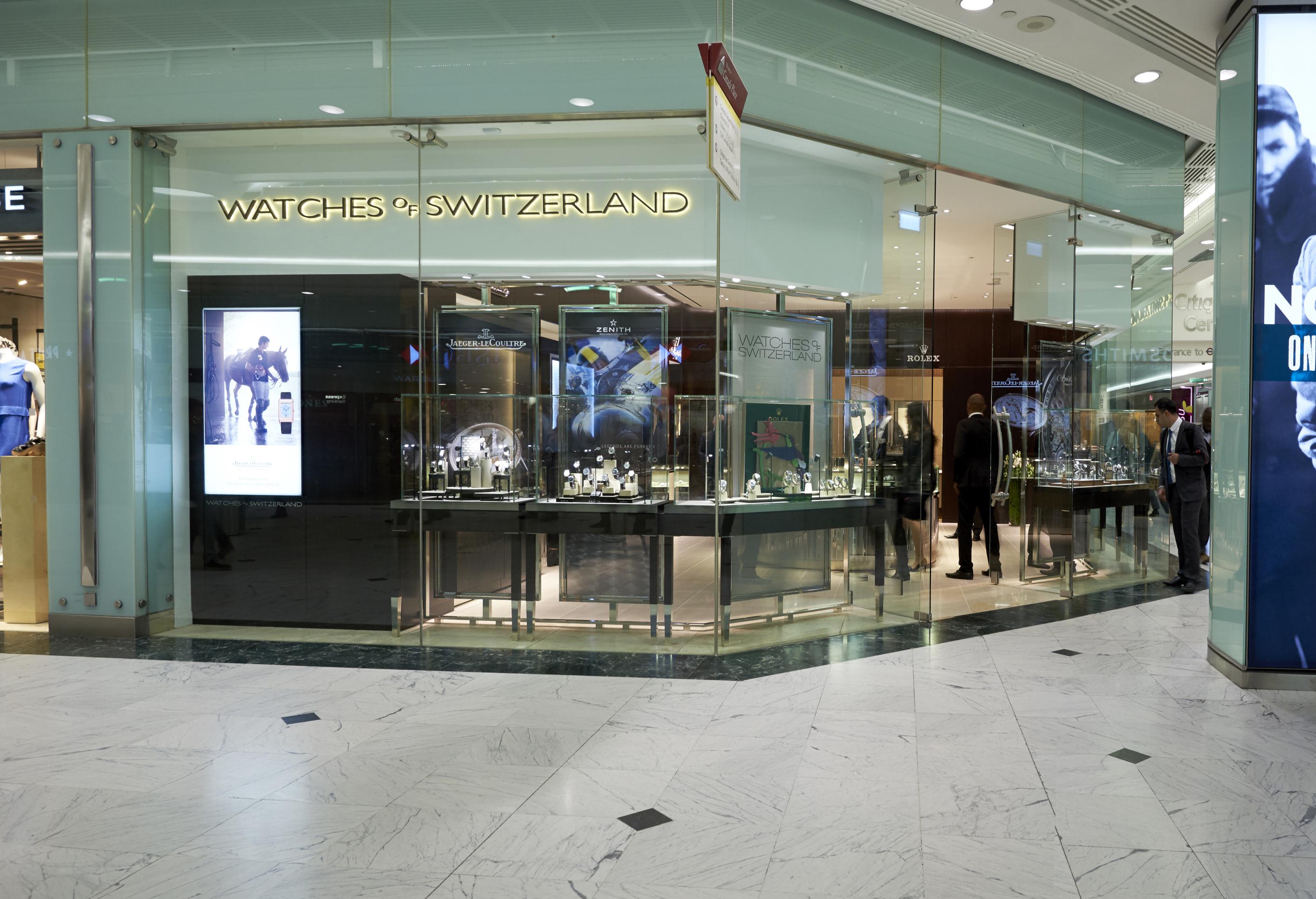 Shopping itineraries in Watches of Switzerland Canada Place in