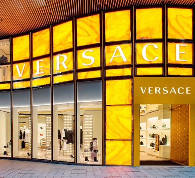 London: Versace flagship store opening