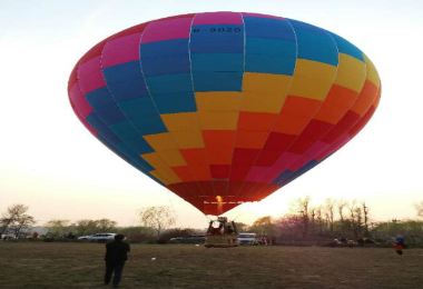 平遙古城熱氣球飛行體驗 熱門景點照片