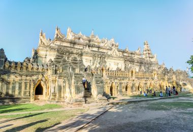 Maha Aung Mye Bon Zan Monastery Popular Attractions Photos