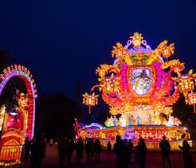 Overseas Chinese town · The 26th Zigong International Dinosaur Lantern Festival