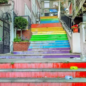 Rainbow Stairs