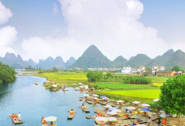 Yulong River Rafting Popular Attractions Photos