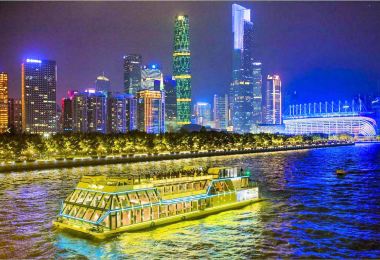 Zhujiang Night Tour Tianzi Wharf Popular Attractions Photos