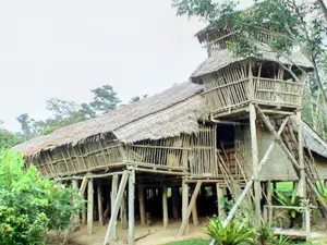 Kudat Traditional Rungus Longhouse