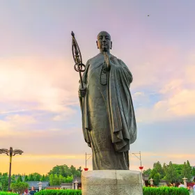 Bronze Statue of Master Xuanzang