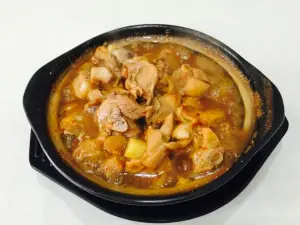 Kaixinlaopo Braised chicken steamed sice (oushang)