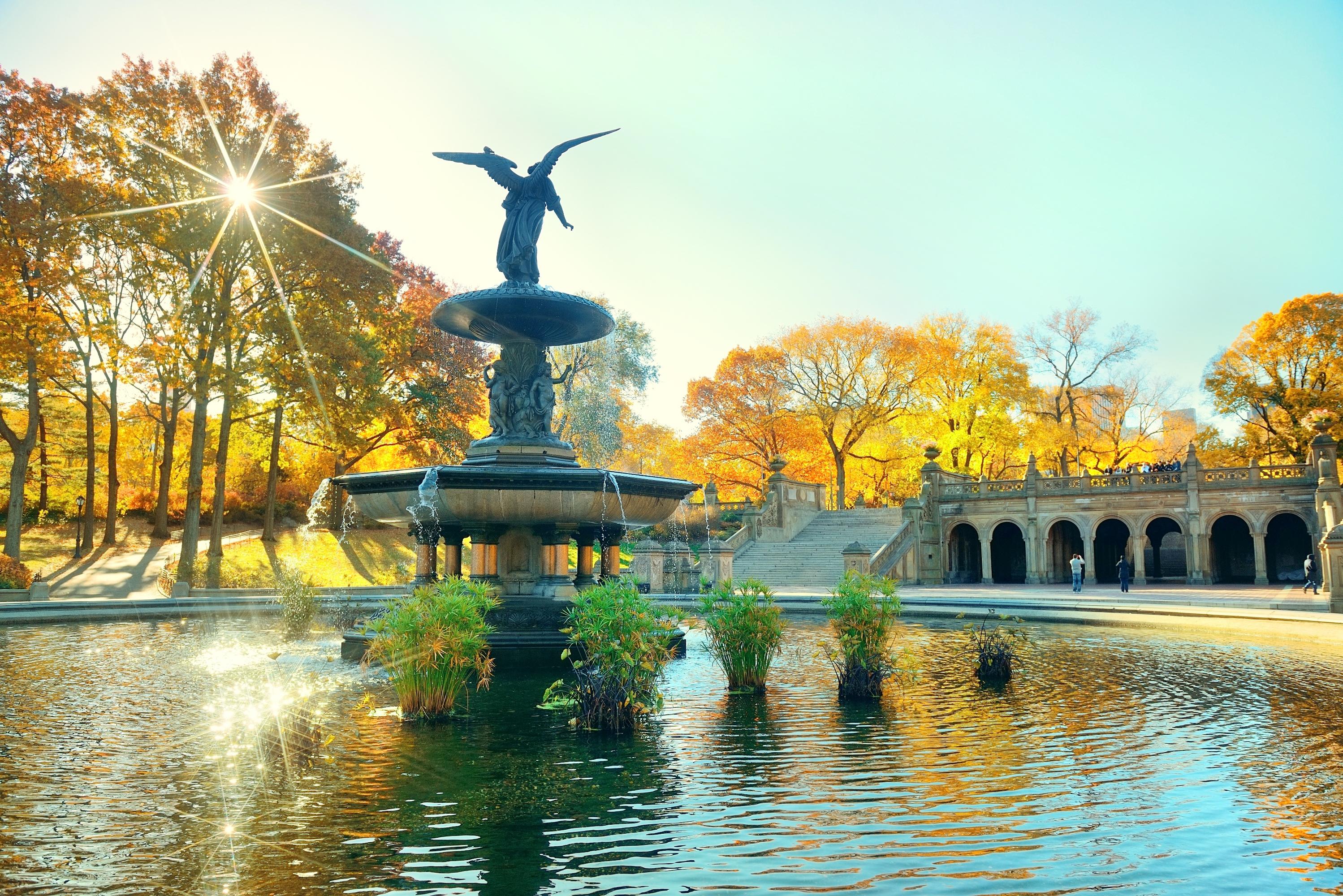Central Park Monuments - Bethesda Terrace : NYC Parks