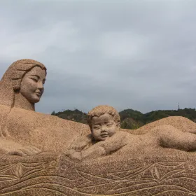 Yellow River Mother Sculpture