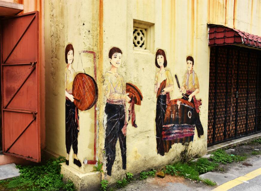 mural street art tanjung malim