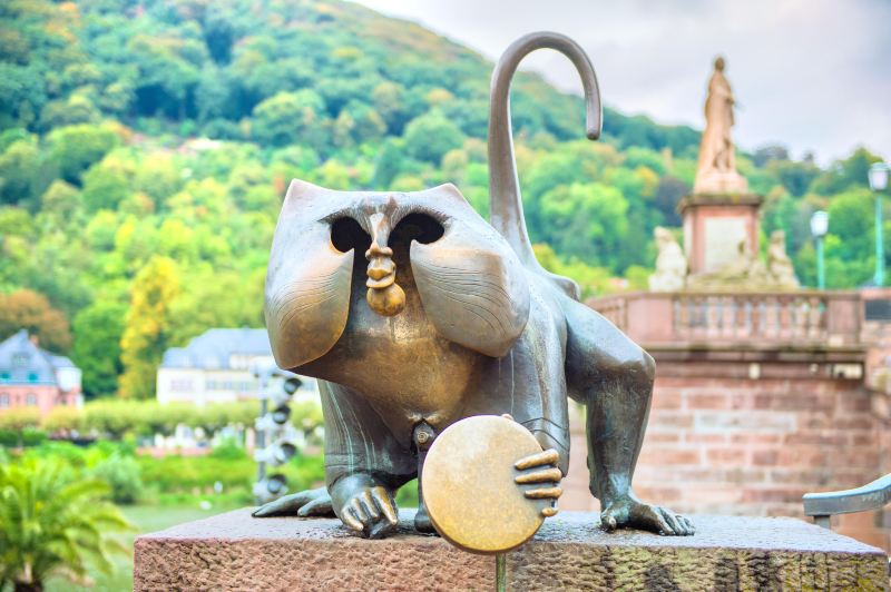 Brass Monkey Statue 사진 하이델베르크 관광지 사진 트립모먼트