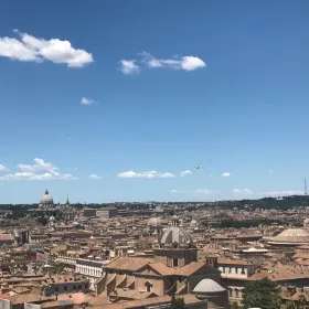 Roma dal Cielo Terrazza delle Quadrighe