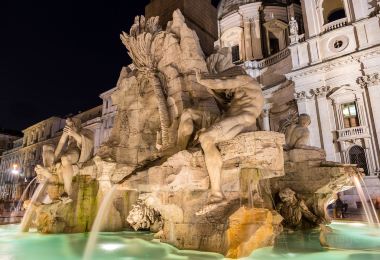 Fiumi Fountain Popular Attractions Photos